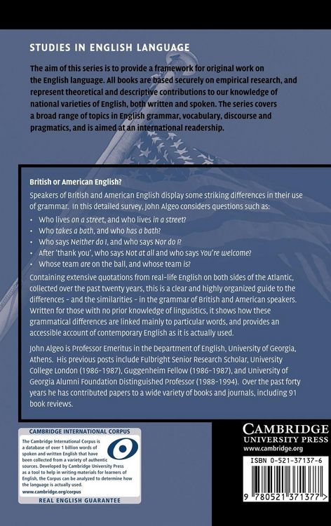 Produktbild: British or American English?