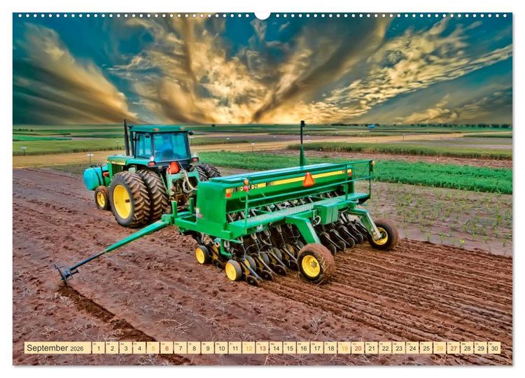 Produktbild: Landwirtschaft - die Zukunft ist digital (Wandkalender 2026 DIN A2 quer), CALVENDO Monatskalender