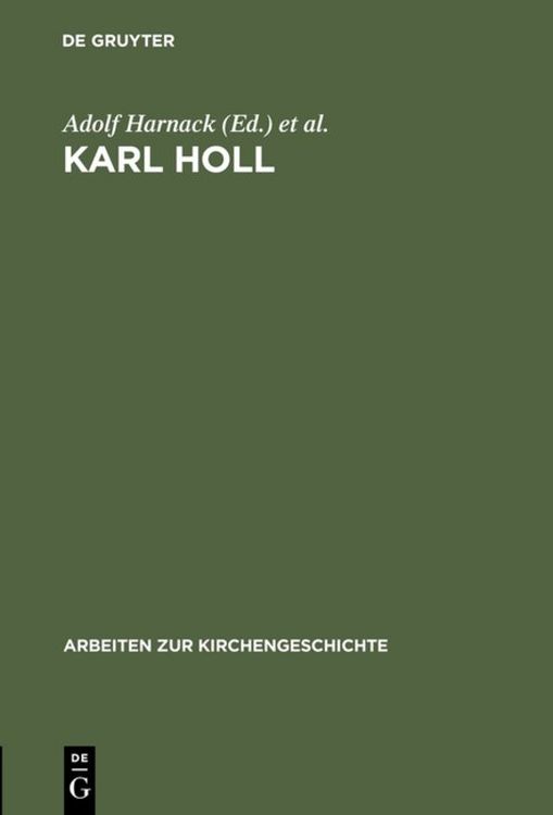 Produktbild: Karl Holl