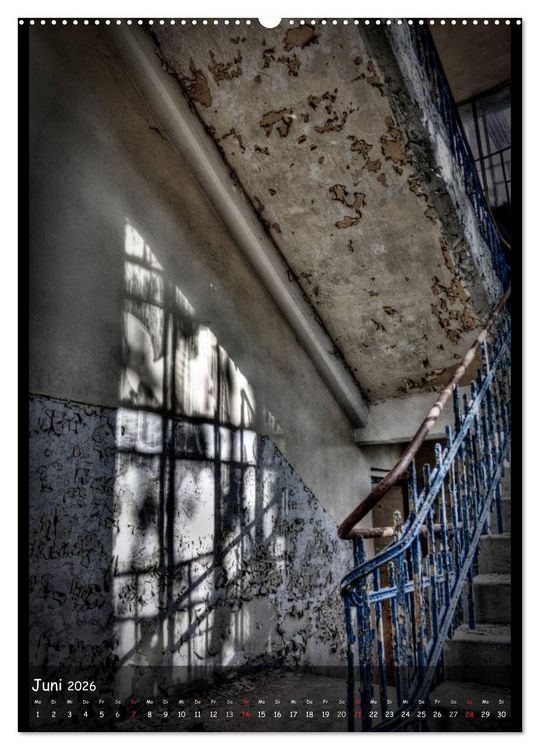 Produktbild: Lost Places II, Vergessene Orte (hochwertiger Premium Wandkalender 2026 DIN A2 hoch), Kunstdruck in Hochglanz