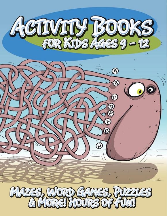 Produktbild: Activity Books for Kids Ages 9 - 12 (Mazes, Word Games, Puzzles & More! Hours of Fun!)