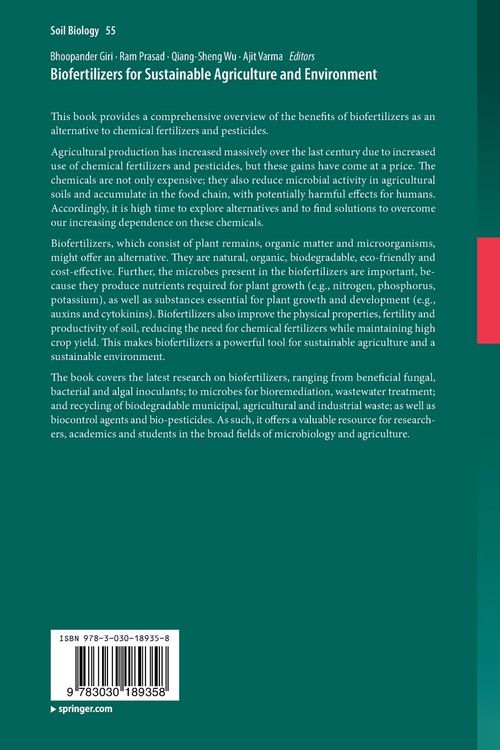 Produktbild: Biofertilizers for Sustainable Agriculture and Environment