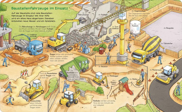 Produktbild: Fahrzeuge sind toll! - Auf der Baustelle