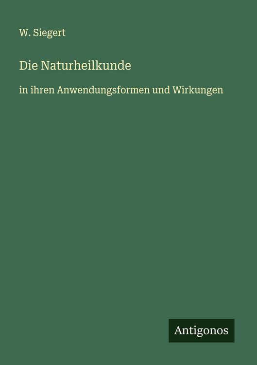 Produktbild: Die Naturheilkunde
