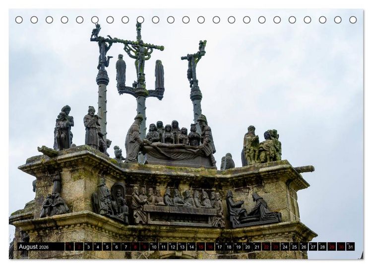 Produktbild: Bretagne - traumhaft sch&ouml;n! (Tischkalender 2026 DIN A5 quer), CALVENDO Monatskalender