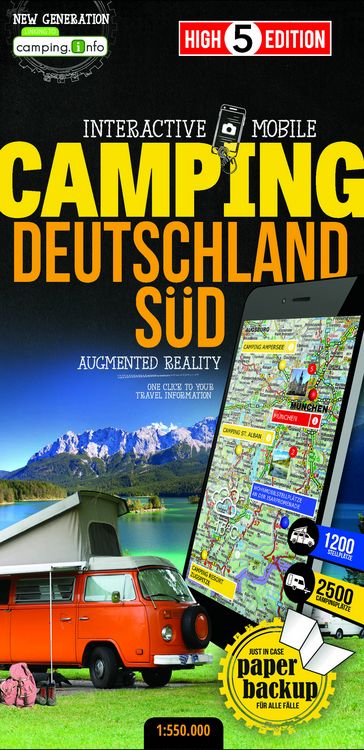 Produktbild: Interactive Mobile CAMPINGMAP Deutschland S&uuml;d
