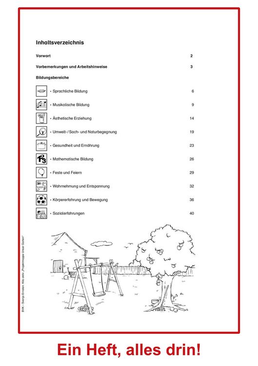Produktbild: Kita aktiv Projektmappe Unser Garten