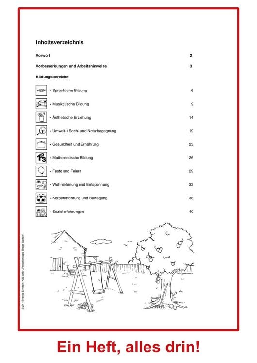Produktbild: Kita aktiv Projektmappe Unser Garten