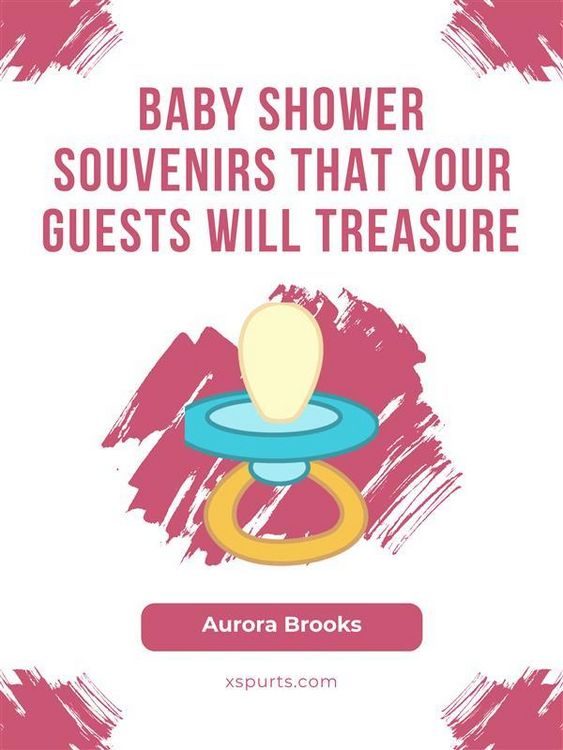 Produktbild: Baby Shower Souvenirs That Your Guests Will Treasure