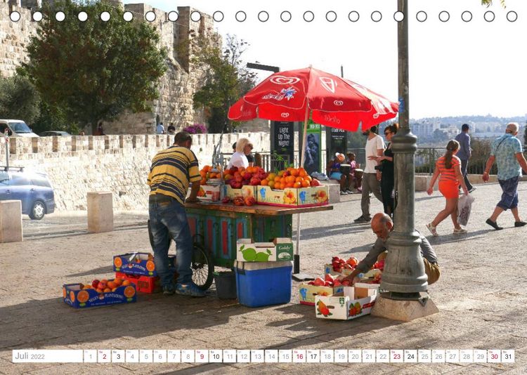 Produktbild: Tiferet Jerusalem - Jerusalems Glanz (Tischkalender 2022 DIN A5 quer)