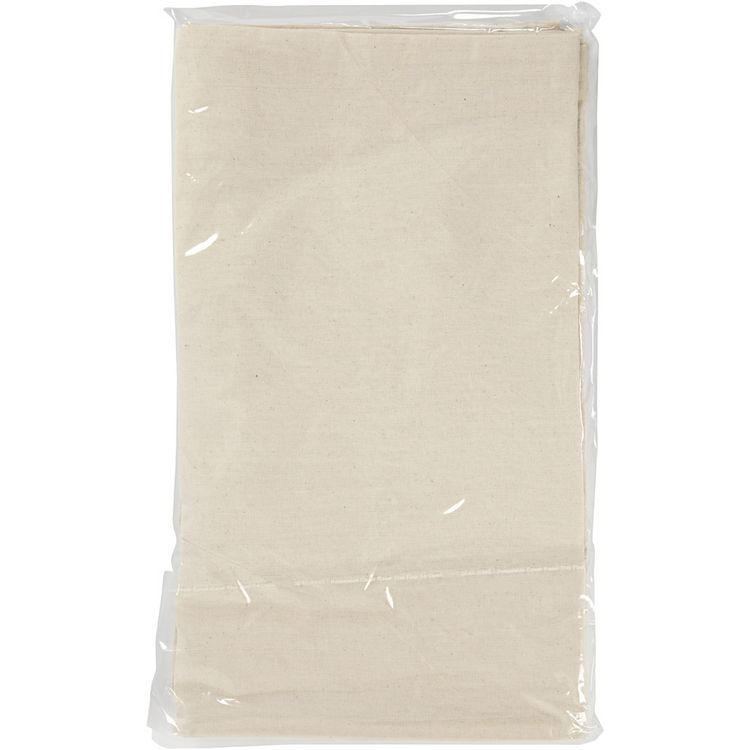 Produktbild: Creativ Company Tragetasche, Gr&ouml;&szlig;e 38x42 cm, 145 g, Hellnatur, 5 Stk