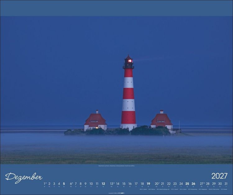 Produktbild: Nordsee Kalender 2027
