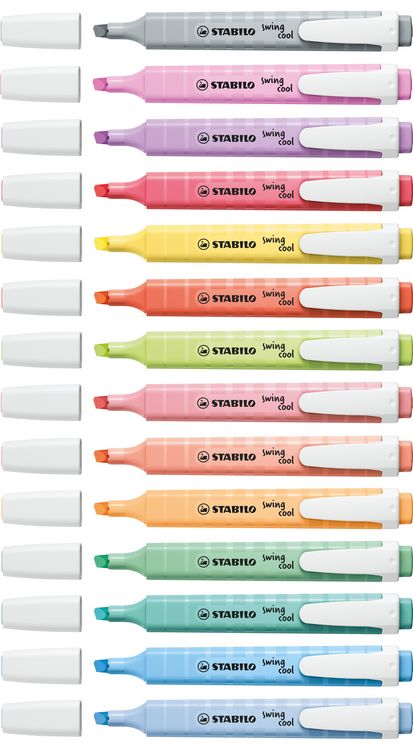 Produktbild: STABILO Textmarker swing cool Pastel, rot