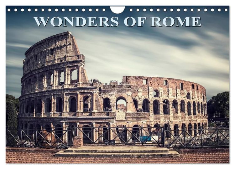Produktbild: Wonders of Rome (Wall Calendar 2026 DIN A4 landscape), CALVENDO 12 Month Wall Calendar