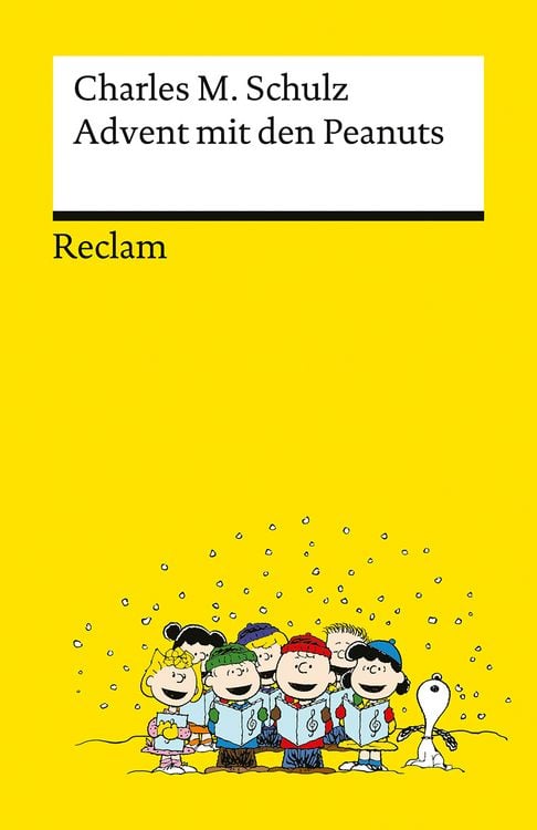 Produktbild: Advent mit den Peanuts. Adventskalenderbuch mit 24 Comics der beliebtesten Peanuts-Figuren &ndash; Reclams Universal-Bibliothek