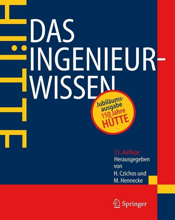 Produktbild: H&Uuml;TTE - Das Ingenieurwissen