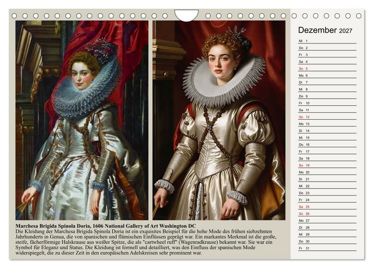 Produktbild: Rubens im neuen Licht (Wandkalender 2027 DIN A4 quer), CALVENDO Monatskalender