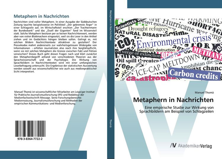 Produktbild: Metaphern in Nachrichten