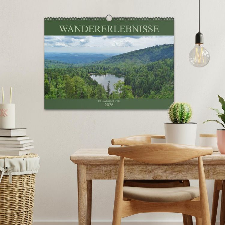 Produktbild: Wandererlebnisse im Bayrischen Wald (Wandkalender 2026 DIN A3 quer), CALVENDO Monatskalender