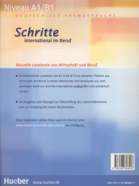 Produktbild: Schritte international im Beruf 2-6