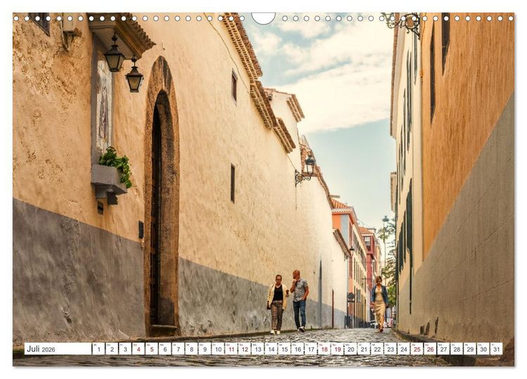 Produktbild: La Laguna auf Teneriffa (Wandkalender 2026 DIN A3 quer), CALVENDO Monatskalender