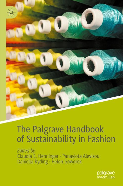 Produktbild: The Palgrave Handbook of Sustainability in Fashion