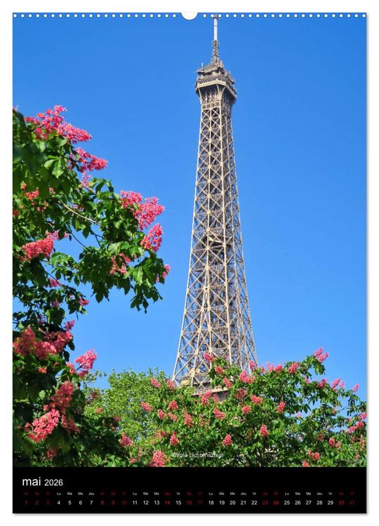 Produktbild: Paris, ce suppl&eacute;ment d'&acirc;me (Calendrier mural 2026 DIN A2 horizontal) calendrier de bureau