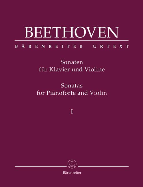 Produktbild: Sonaten f&uuml;r Klavier und Violine - Band I, Spielpartitur, Stimme, Urtextausgabe, Sammelband