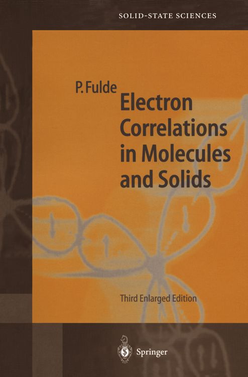Produktbild: Electron Correlations in Molecules and Solids