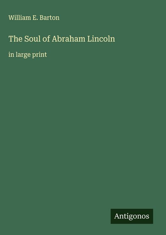 Produktbild: The Soul of Abraham Lincoln