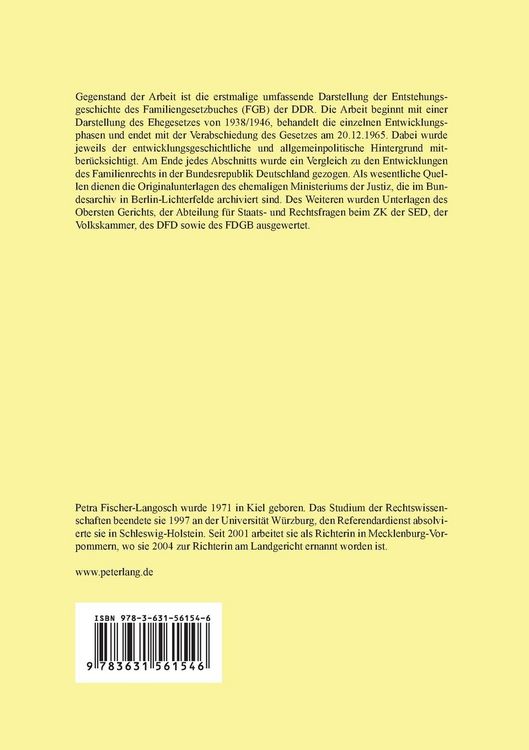 Produktbild: Die Entstehungsgeschichte des Familiengesetzbuches der DDR von 1965