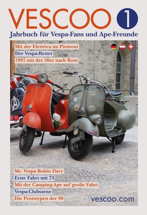Produktbild: VESCOO Jahrbuch f&uuml;r Vespa-Fans und Ape-Freunde