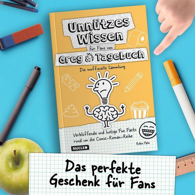 Produktbild: Unn&uuml;tzes Wissen f&uuml;r Fans von Greg & seinem Tagebuch &ndash; Die inoffizielle Sammlung
