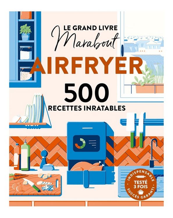 Produktbild: Airfryer : 500 recettes inratables