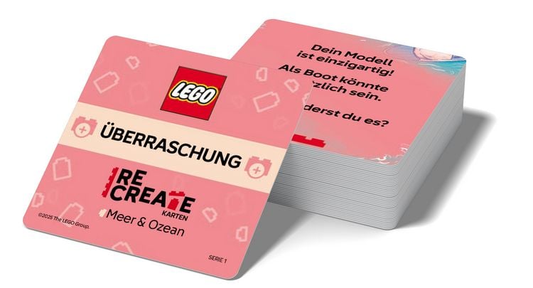 Produktbild: LEGO® - ReCreate Karten - Meer & Ozean, m. 1 Beilage