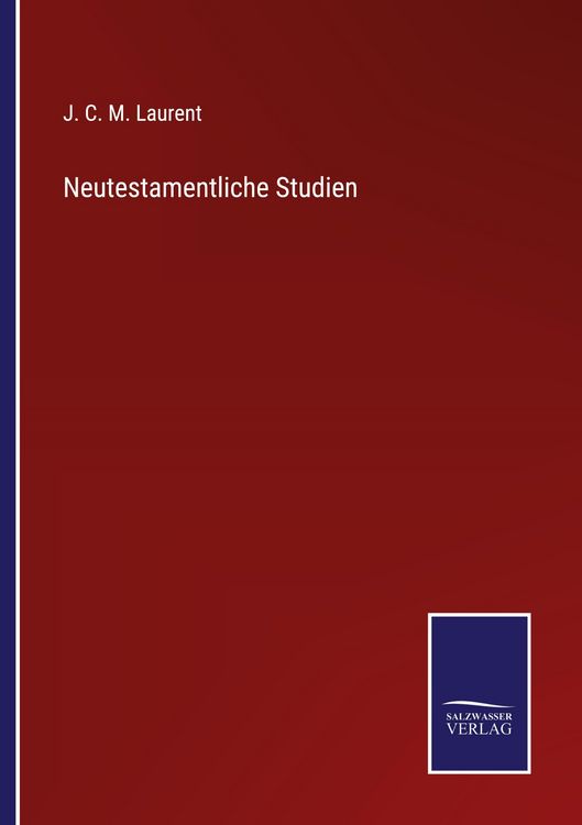 Produktbild: Neutestamentliche Studien