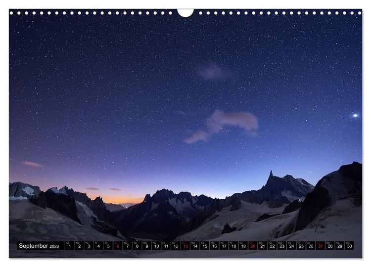 Produktbild: Magical Night Skies (Wall Calendar 2026 DIN A3 landscape), CALVENDO 12 Month Wall Calendar