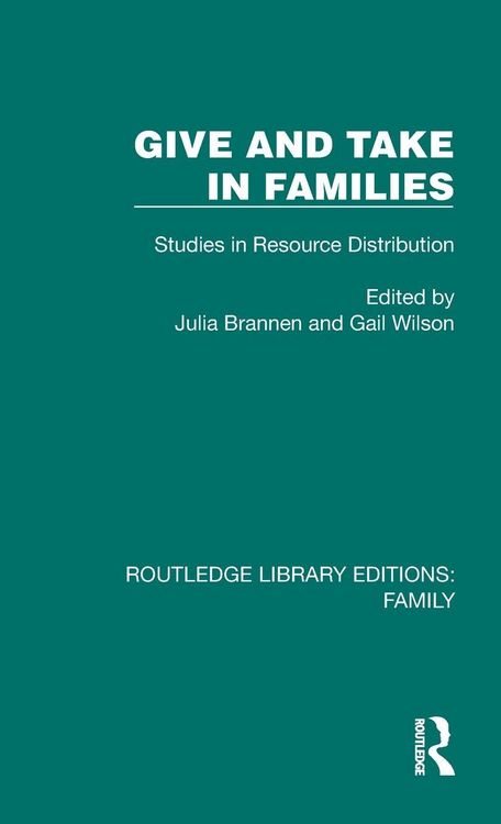 Produktbild: Give and Take in Families