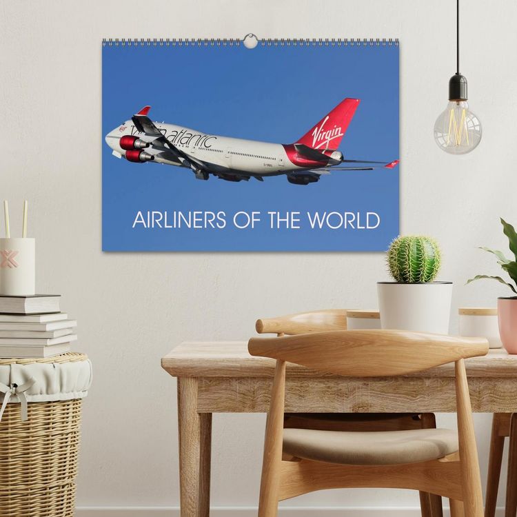 Produktbild: Airliners of the World (Wall Calendar 2026 DIN A3 landscape), CALVENDO 12 Month Wall Calendar