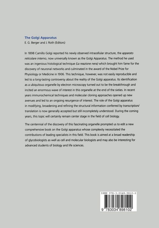 Produktbild: The Golgi Apparatus
