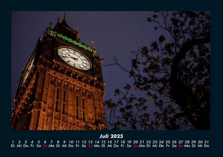 Produktbild: London - Impressionen 2025 Fotokalender DIN A4