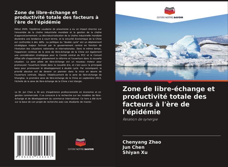 Produktbild: Zone de libre-&eacute;change et productivit&eacute; totale des facteurs &agrave; l'&egrave;re de l'&eacute;pid&eacute;mie