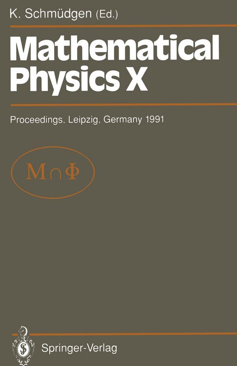 Produktbild: Mathematical Physics X