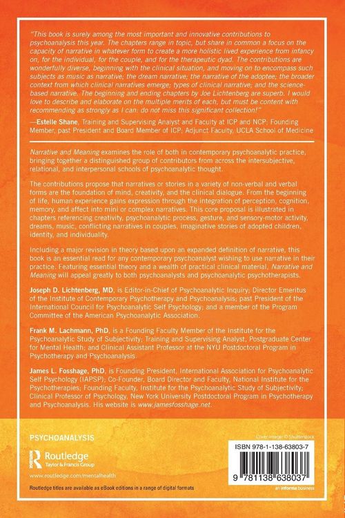 Produktbild: Narrative and Meaning