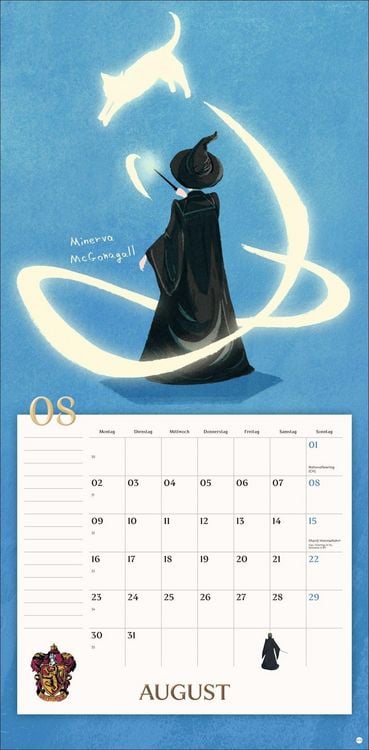 Produktbild: Harry Potter Broschurkalender 2027