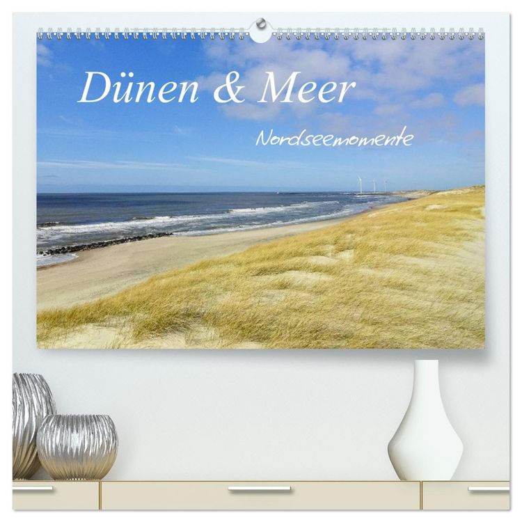 Produktbild: D&uuml;nen und Meer Nordseemomente (hochwertiger Premium Wandkalender 2026 DIN A2 quer), Kunstdruck in Hochglanz