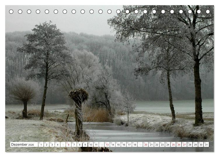Produktbild: Die Wetterau - Landschaft und Kultur (Tischkalender 2026 DIN A5 quer), CALVENDO Monatskalender