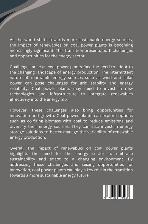 Produktbild: Coal vs. Renewables: Grid Balancing Act