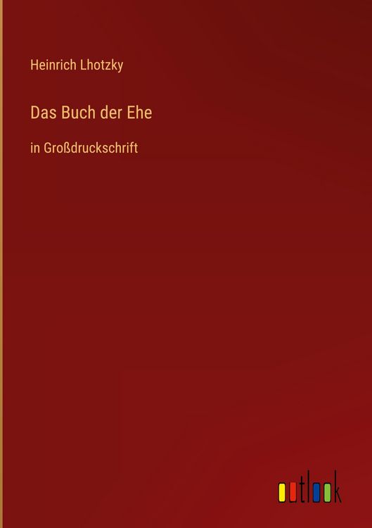 Produktbild: Das Buch der Ehe