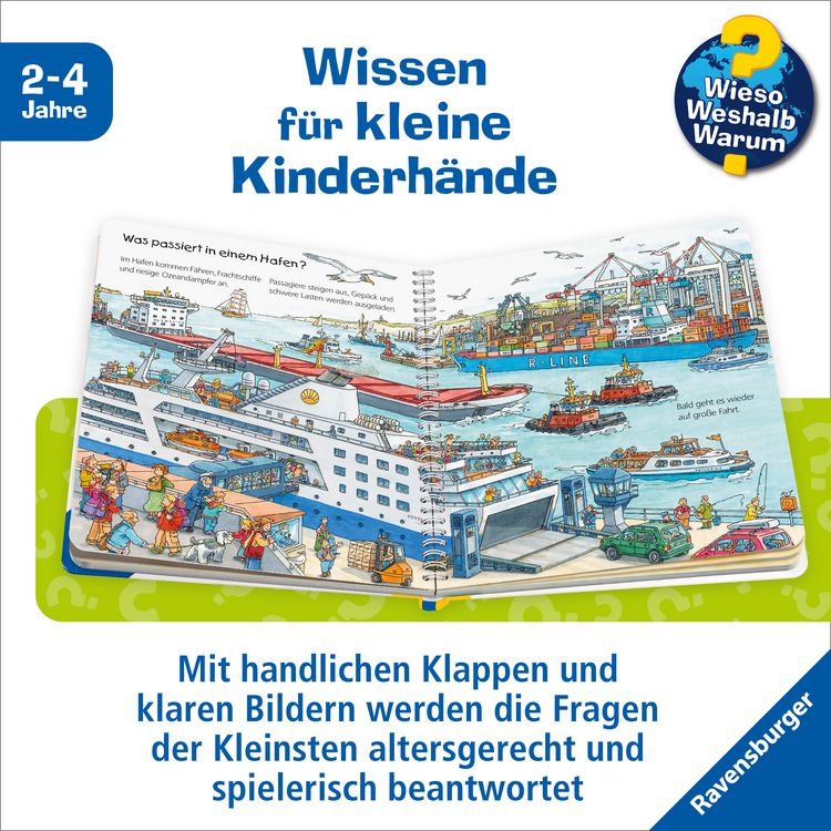 Produktbild: Wieso? Weshalb? Warum? junior, Band 8 - Die Schiffe